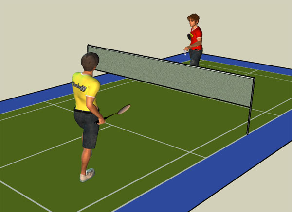 Badminton 3d image 1