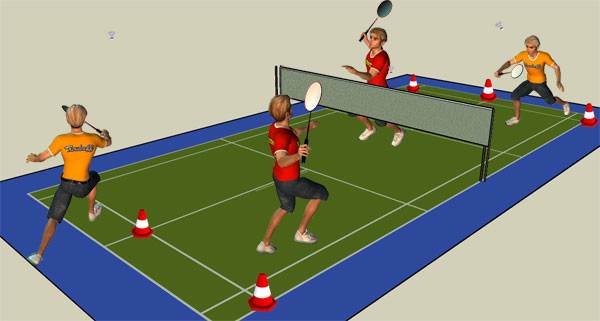 Badminton 3d image 3