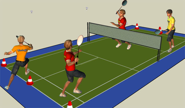 Badminton 3d image 4